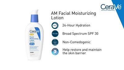 CeraVe AM Facial Moisturizing Lotion SPF 30