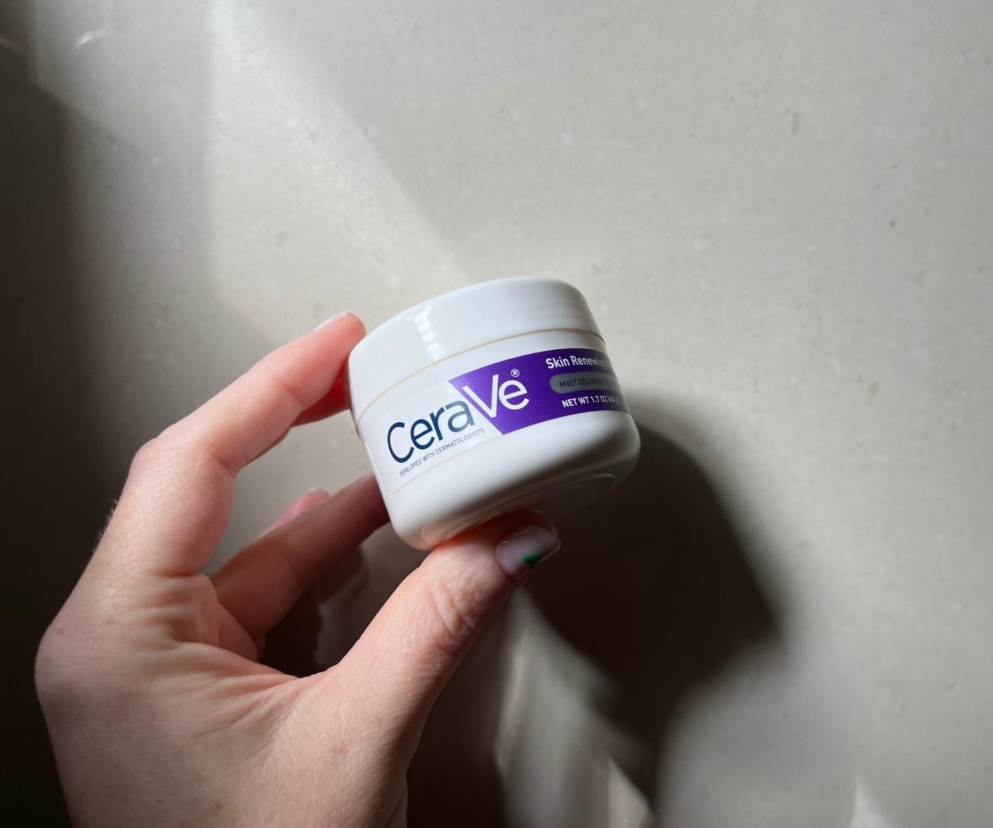 CeraVe's Skin Renewing Night Cream :Sleep and Glow