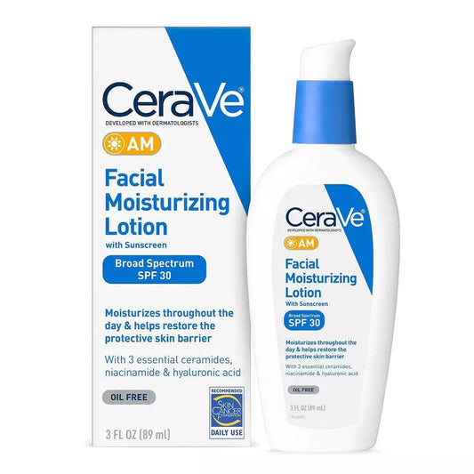 CeraVe AM Facial Moisturizing Lotion SPF 30