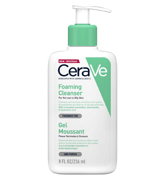 CeraVe Foaming Cleanser Normal to Oily Skin